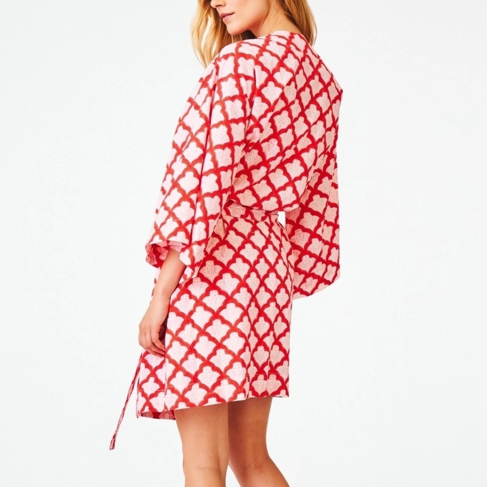 Roller Rabbit Jemina Kimono OS